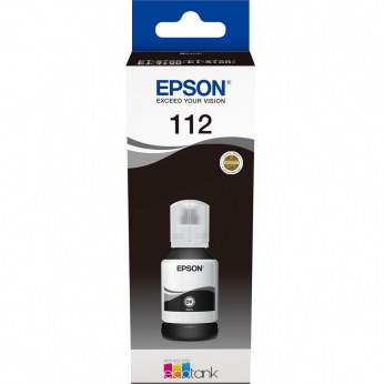 Чернила для Epson L6550 EPSON 112  Black Pigment 127мл C13T06C14A