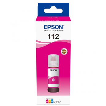 Чернила для Epson L6550 EPSON 112  Magenta Pigment 70мл C13T06C34A