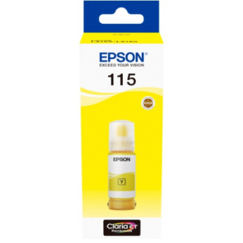 Чорнило для Epson L8180 EPSON 115  Yellow 70мл C13T07D44A
