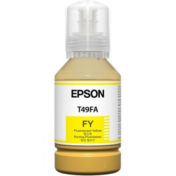 Чернила для Epson SureColor SC-F501 EPSON  Flour Yellow 140мл C13T49F700