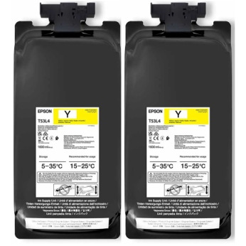 Чернила Epson T53L4 UltraChrome DS Yellow 1.6l x 2шт (C13T53L400)