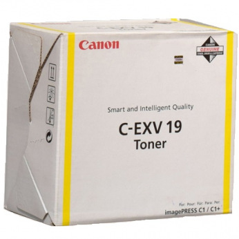 Тонер Canon C-EXV19 Yellow (0400B002)