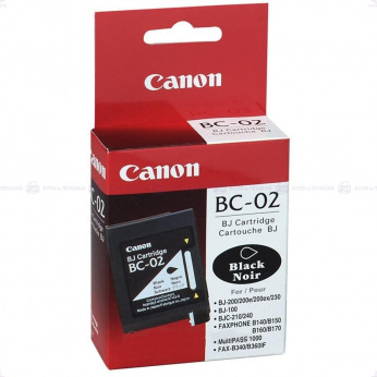 Картридж для Canon BJC-210SP CANON BC-02  Black 0881A003