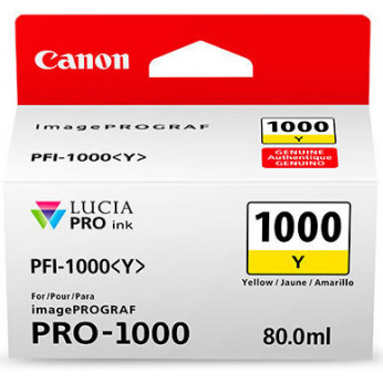 Картридж Canon PFI-1000 Yellow (0549C001)