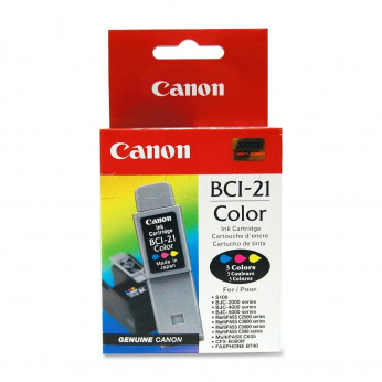 Картридж для Canon BJC-4000 CANON BCI-21C  Color 0955A002