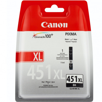 Картридж для Canon PIXMA MG6340 CANON 451 XL  Black 6472B001