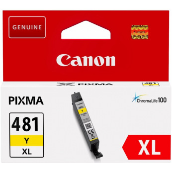 Картридж для Canon PIXMA TS6340 CANON 481 XL  Yellow 2046C001