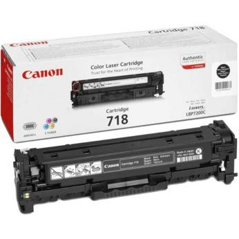 Картридж для Canon i-Sensys MF-724Cdw CANON 718  Black 2662B002