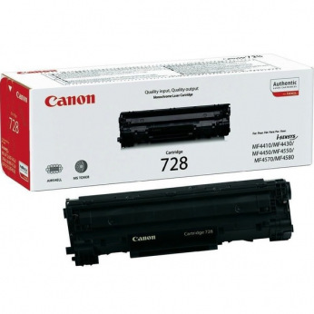 Картридж для Canon i-Sensys MF-4550, MF-4550d CANON 728  Black 3500B002