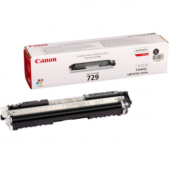 Картридж для Canon i-Sensys LBP-7018C CANON 729  Black 4370B002