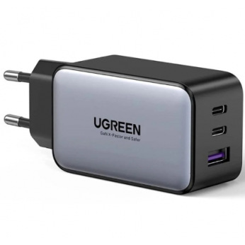 Зарядний пристрій USB-A+2*USB-C 65W GaN Black PD3.0 (PD2.0) + QC4.0 (QC4.0/QC3.0/QC2.0) CD224/10335 (CD224/10335)