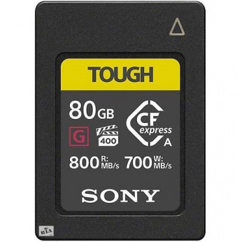 Карта пам`яти Sony CFexpress Type A 80GB R800/W700 Tough (CEAG80T.SYM)