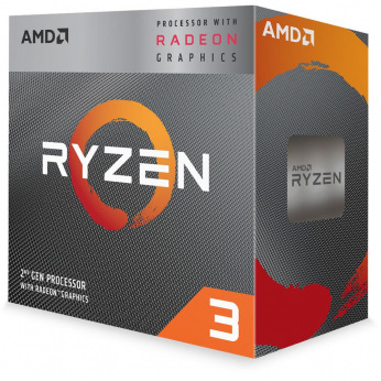 Процесор AMD Ryzen 3 3200G 4/4 3.6GHz 4Mb Radeon Vega 8 GPU Picasso AM4 65W Box (YD3200C5FHBOX)