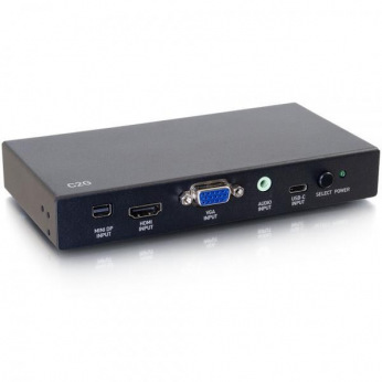 Свич C2G HDMI на USB-C HDMI Mini DP VGA (CG81850)