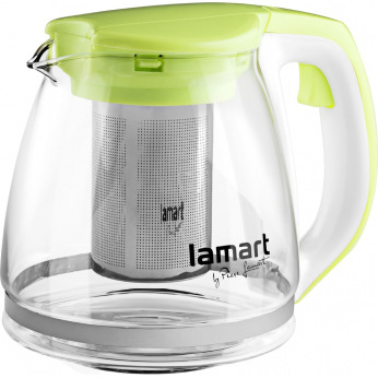 Чайник заварочный Lamart стеклянный 1,5л (LT7028)
