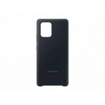 Чохол Samsung Silicone Cover для смартфону Galaxy S 10 Lite (G770) Black (EF-PG770TBEGRU)