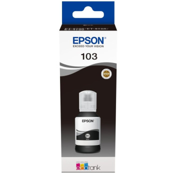 Чорнило для Epson L3256 EPSON 103  Black 65мл C13T00S14A