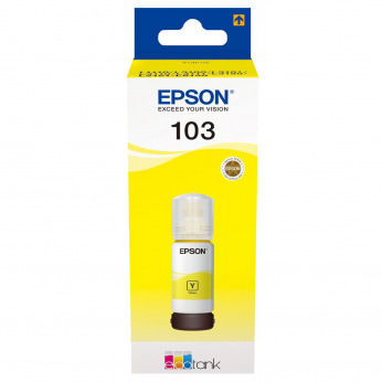 Чорнило для Epson L3160 EPSON 103  Yellow 65мл C13T00S44A