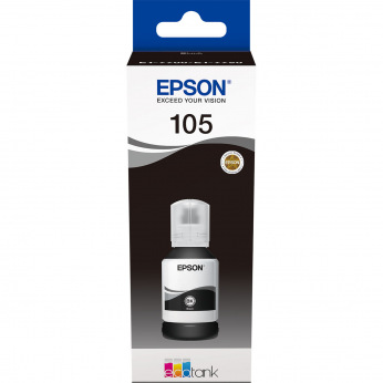 Чернила для Epson L7160 EPSON 105  Black 140мл C13T00Q140