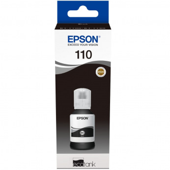 Чернила для Epson M1140 EPSON 110  Black 120мл C13T03P14A