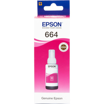 Чернила для Epson L455 EPSON 664  Magenta 70мл C13T66434A