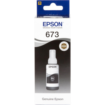 Чорнило для Epson L850 EPSON 673  Black 70мл C13T67314A