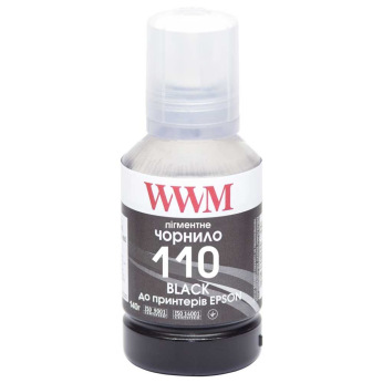 Чорнило WWM 110 Black для Epson 140г (E110BP) пігментне