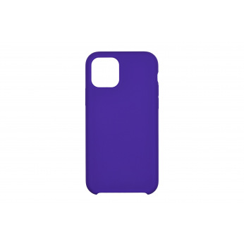 Чохол 2Е для Apple iPhone 11 (6.1"), Liquid Silicone, Dark Purple (2E-IPH-11-OCLS-DP)