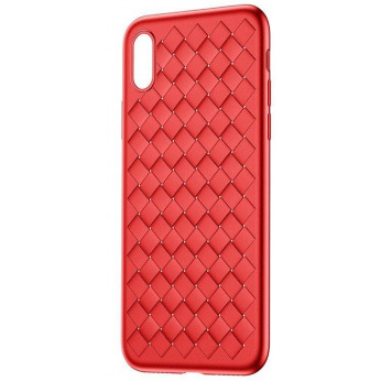Чехол Baseus BV Weaving для iPhone X, Red (WIAPIPHX-BV09)