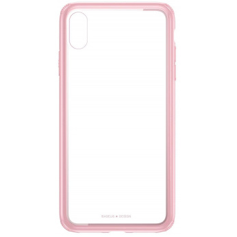Чехол Baseus для iPhone XS See-through , Pink (WIAPIPH58-YS04)
