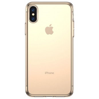 Чехол Baseus для iPhone XS Simplicity basic, TR Gold (ARAPIPH58-B0V)