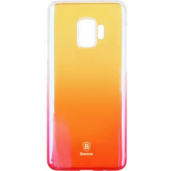 Чохол Baseus Glaze для Samsung S9, Pink (WISAS9-GC04)
