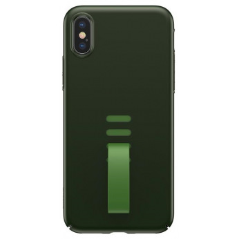 Чохол Baseus Little Tail для iPhone X, green (WIAPIPHX-WB06)