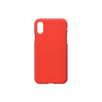 Чохол Goospery для Apple iPhone X/XS, SF Jelly, RED (8809550409217)