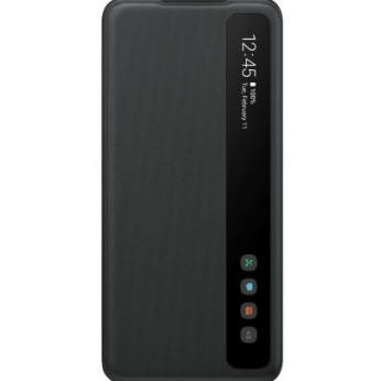 Чехол Samsung Clear View Cover для смартфона Galaxy S20 (G980) Black (EF-ZG980CBEGRU)