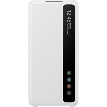 Чехол Samsung Clear View Cover для смартфона Galaxy S20 (G980) White (EF-ZG980CWEGRU)
