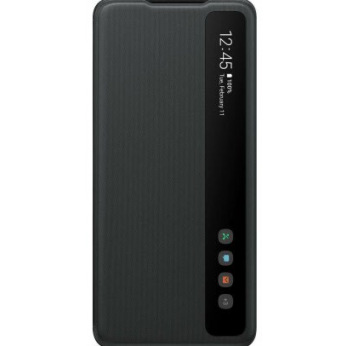 Чехол Samsung Clear View Cover для смартфона Galaxy S20 Ultra (G988) Black (EF-ZG988CBEGRU)