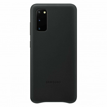 Чохол Samsung Leather Cover для смартфону Galaxy S20 (G980) Black (EF-VG980LBEGRU)