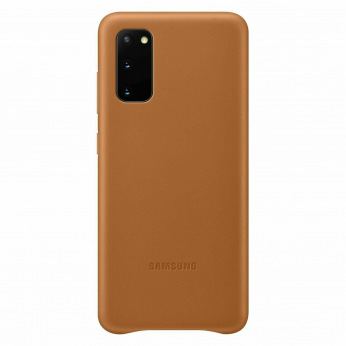 Чохол Samsung Leather Cover для смартфону Galaxy S20 (G980) Brown (EF-VG980LAEGRU)