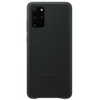 Чехол Samsung Leather Cover для смартфона Galaxy S20+ (G985) Black (EF-VG985LBEGRU)