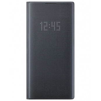 Чохол Samsung LED View Cover для смартфону Galaxy Note 10+ (N975) Black (EF-NN975PBEGRU)