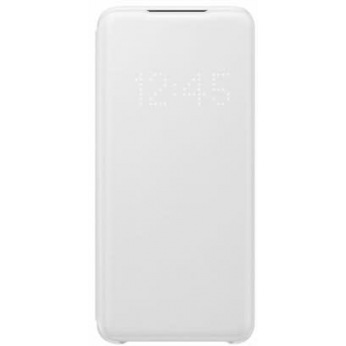 Чохол Samsung LED View Cover для смартфону Galaxy S20 (G980) White (EF-NG980PWEGRU)