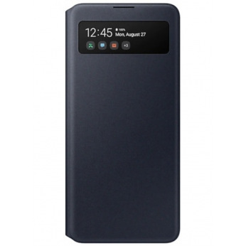 Чехол Samsung S View Wallet Cover для смартфона Galaxy A51 (A515F) Black (EF-EA515PBEGRU)