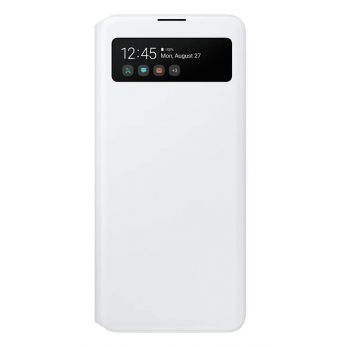Чохол Samsung S View Wallet Cover для смартфону Galaxy A71 (A715F) White (EF-EA715PWEGRU)