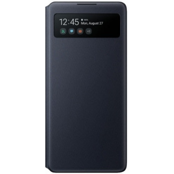 Чехол Samsung S View Wallet Cover для смартфона Galaxy Note 10 Lite (N770) Black (EF-EN770PBEGRU)