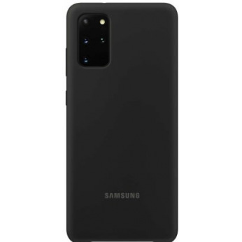 Чехол Samsung Silicone Cover для смартфона Galaxy S20+ (G985) Black (EF-PG985TBEGRU)
