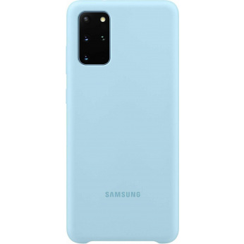 Чохол Samsung Silicone Cover для смартфону Galaxy S20+ (G985) Sky Blue (EF-PG985TLEGRU)