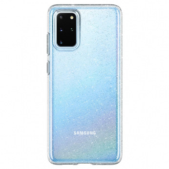 Чехол Spigen для Galaxy S20+ Liquid Crystal Glitter, Crystal Quartz (ACS00752)
