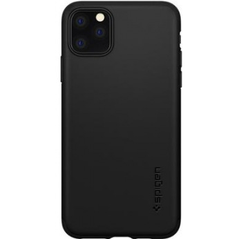 Чехол Spigen для iPhone 11 Pro Max Thin Fit Classic, Black (075CS27432)