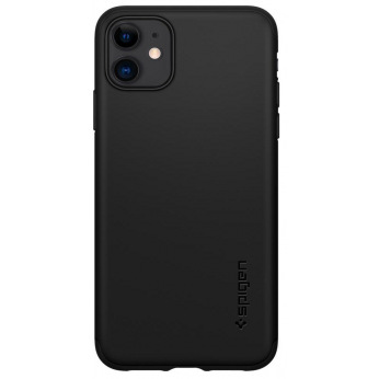 Чохол Spigen для iPhone 11 Thin Fit Classic, Black (076CS27442)